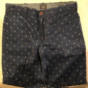 J. Crew Stanton Anchor Patterned Shorts